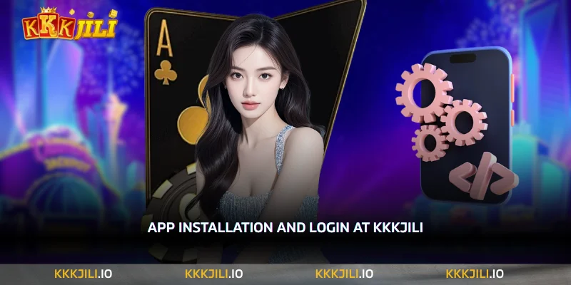After downloading the KKKJILI app, users can proceed with installation